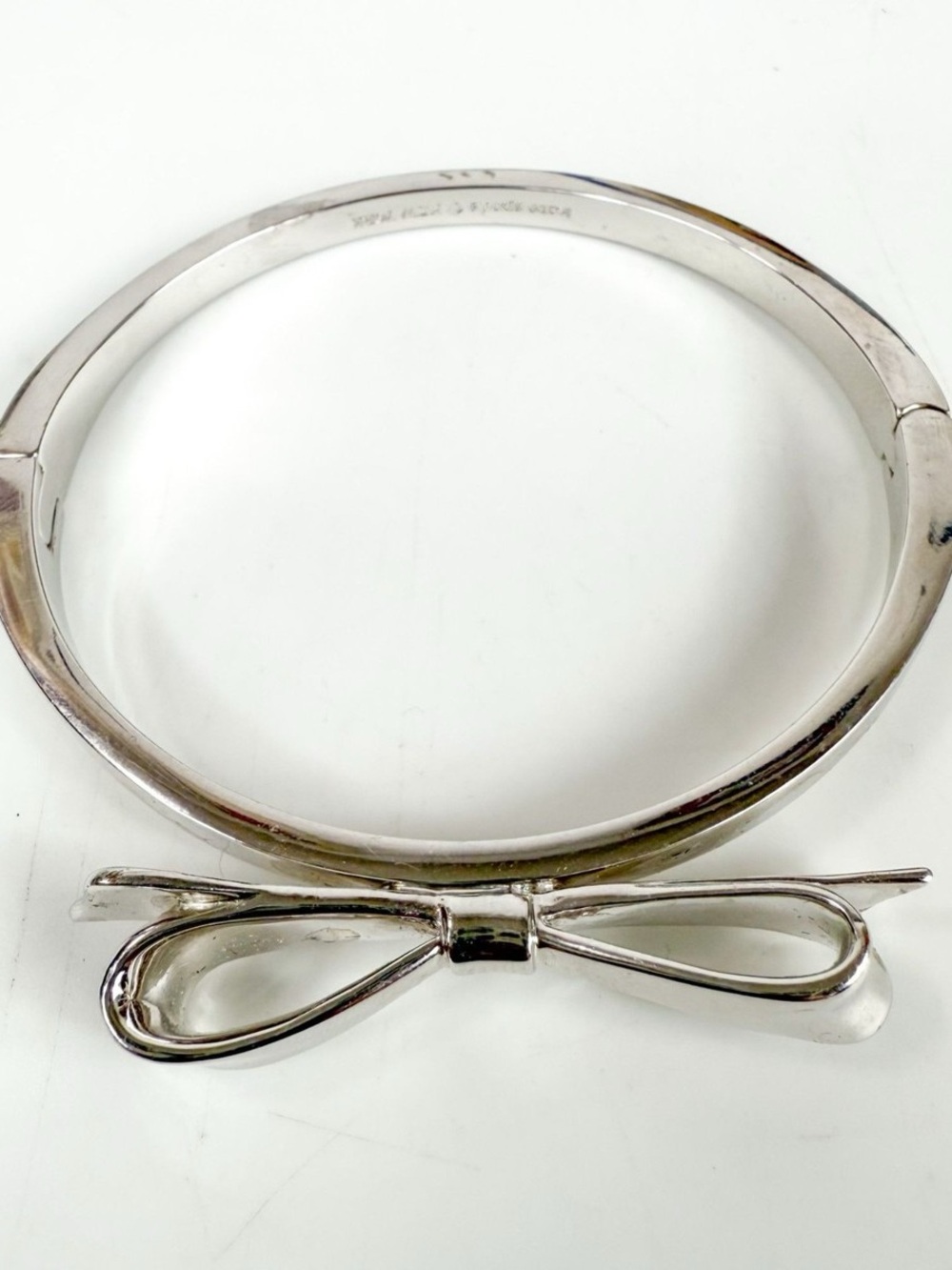 kate spade Silver Bow Bangle